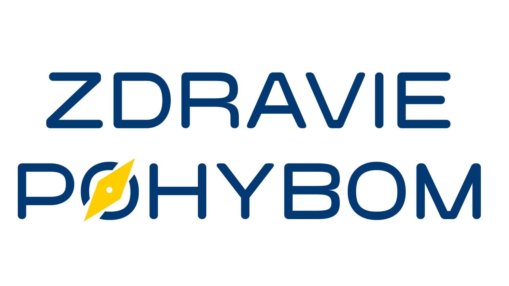 LOGO Zdravie pohybom bielo-modré