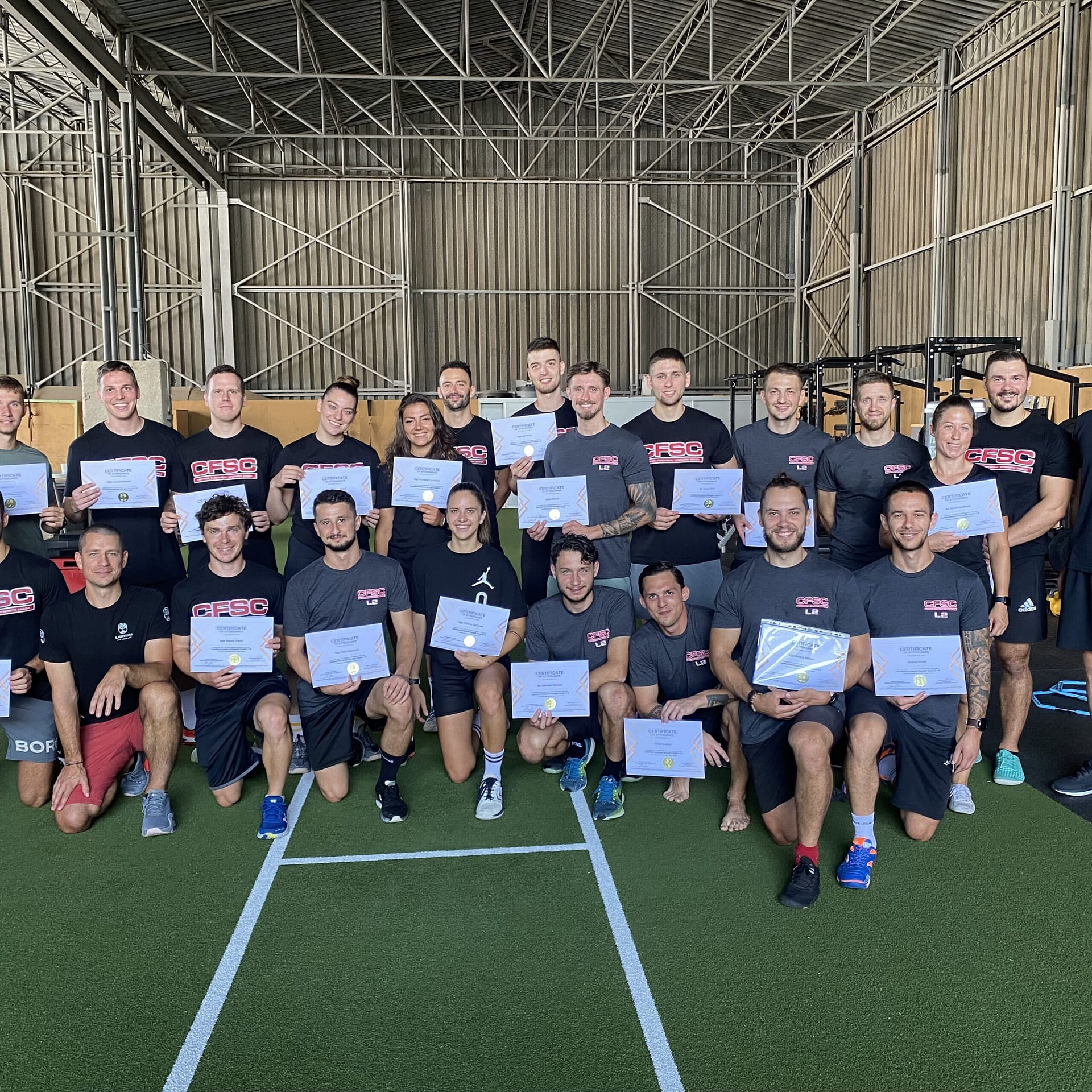 Úspešne certifikovaní funkční a silový tréneri