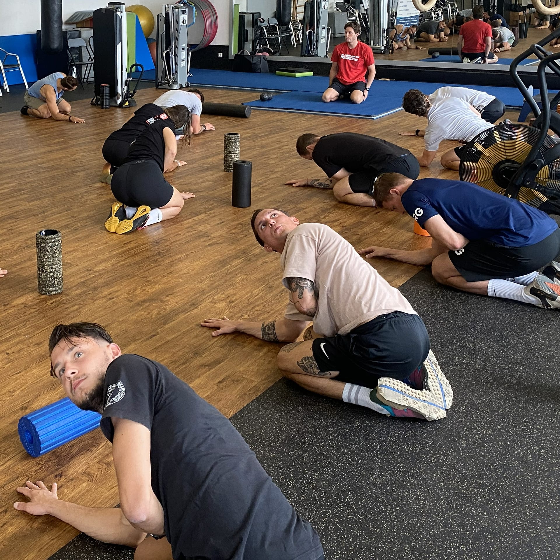 Praktické skúšanie a nácvik správnej optimalizácie myofasciálneho napätia počas kurzu