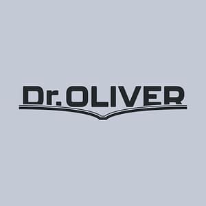Dr. Oliver LOGO Black on silver